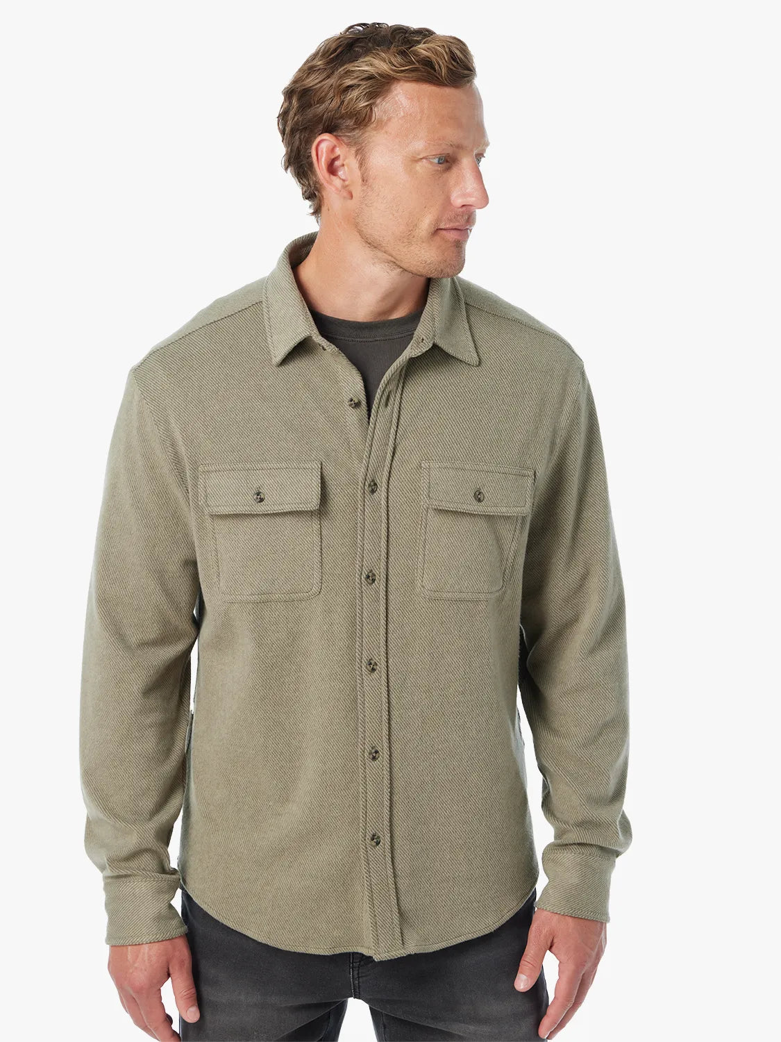 Dunewood Flannel | Olive Twill