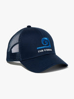 Thumbnail 1 of The Maritime Trucker Hat | Navy Wave