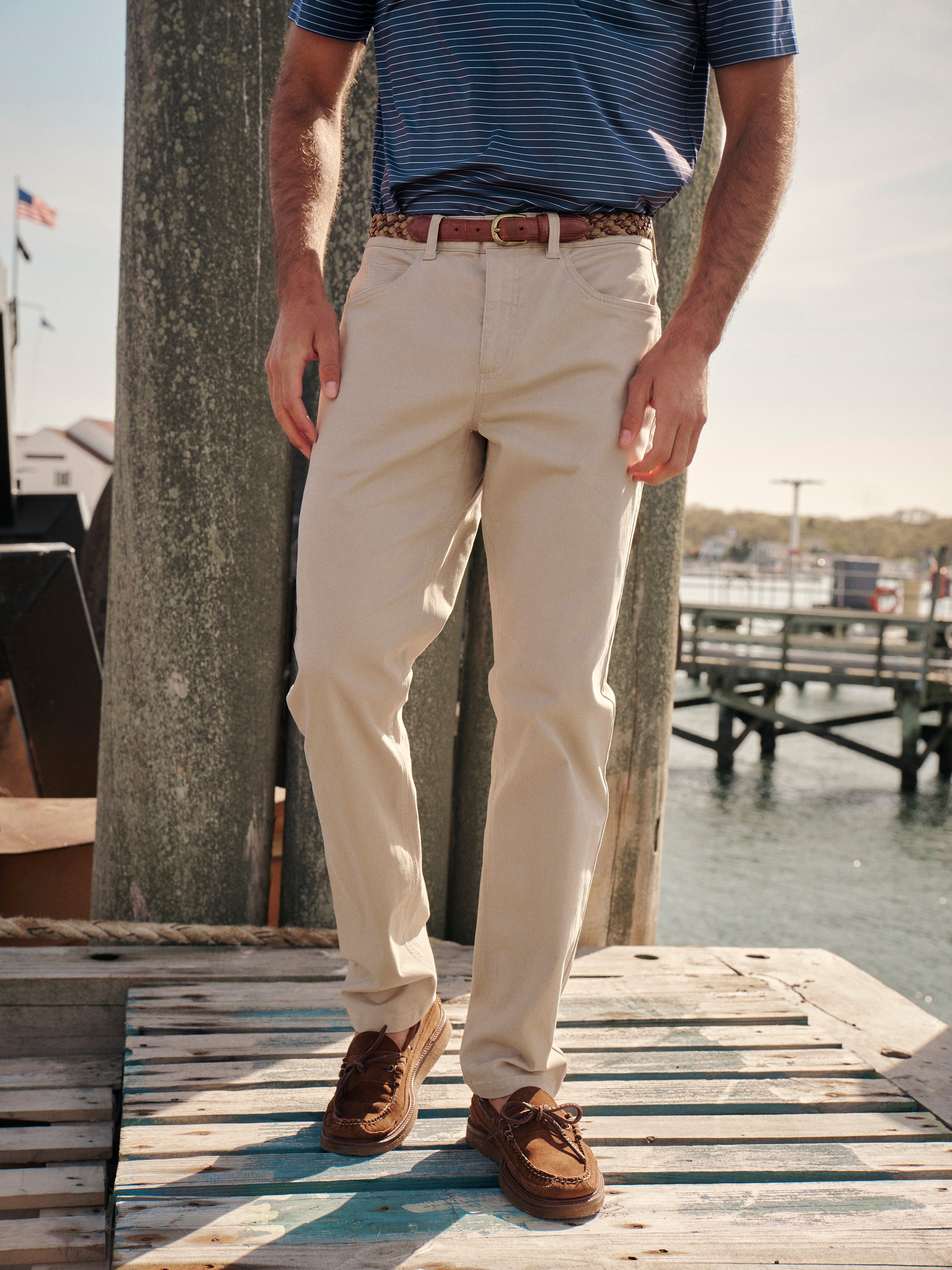 Horizon 5-Pocket Pant | Khaki