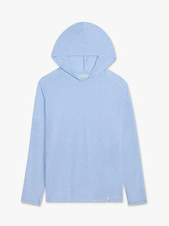 パーカー SEA HOODIE / S.BLUE-WHITE (SEA-21A-01) L SeaBreeze Hoodie | Blue Glow