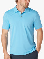 Thumbnail 3 of The Midway Polo | Turquoise Golf Stripe