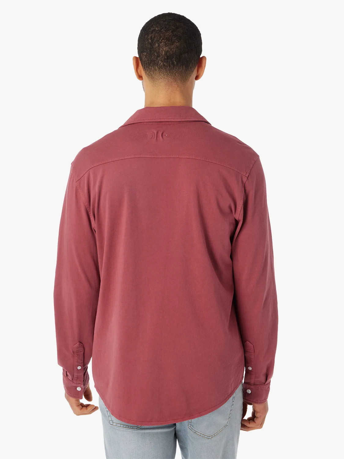 Saltaire Long-Sleeve Shirt | Red