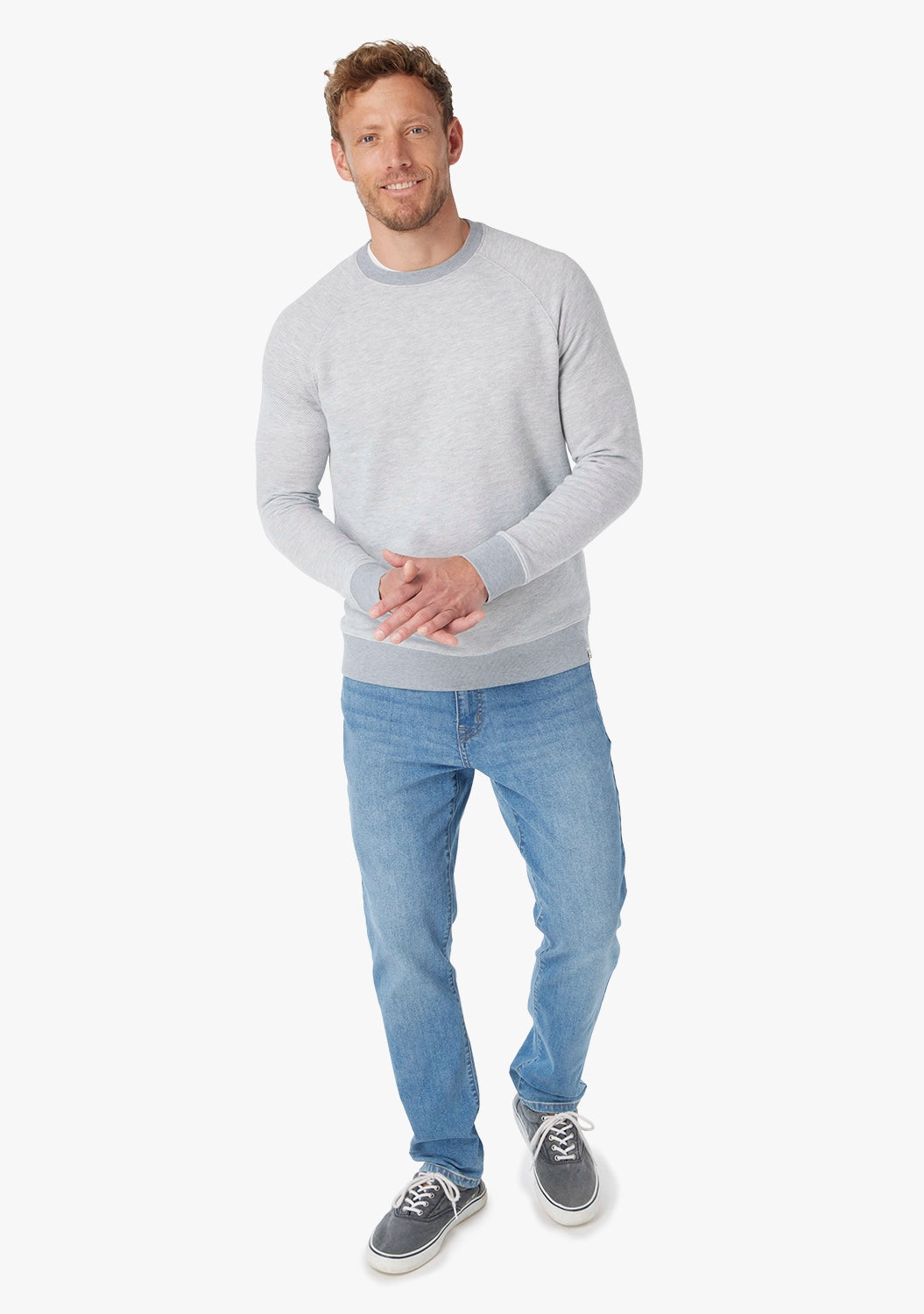 Tailwind Crew | Heather Grey