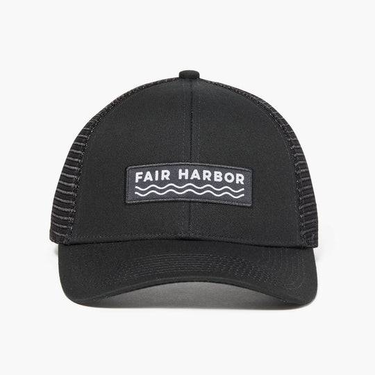 black-maritime-trucker-hat