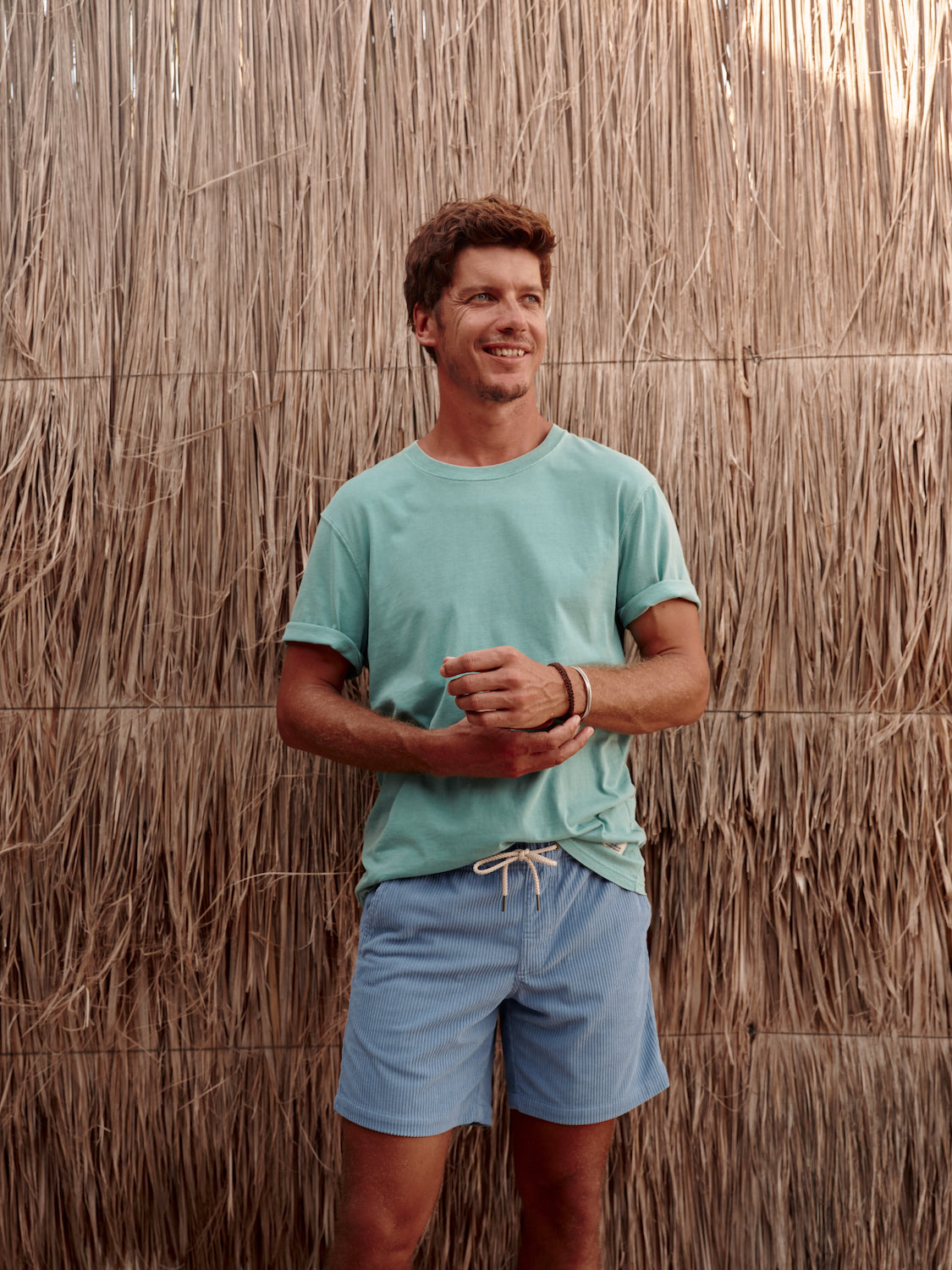 Saltaire Tee | Coral