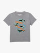 Kids Kismet Graphic Tee | Heather Grey Shark Shenanigans