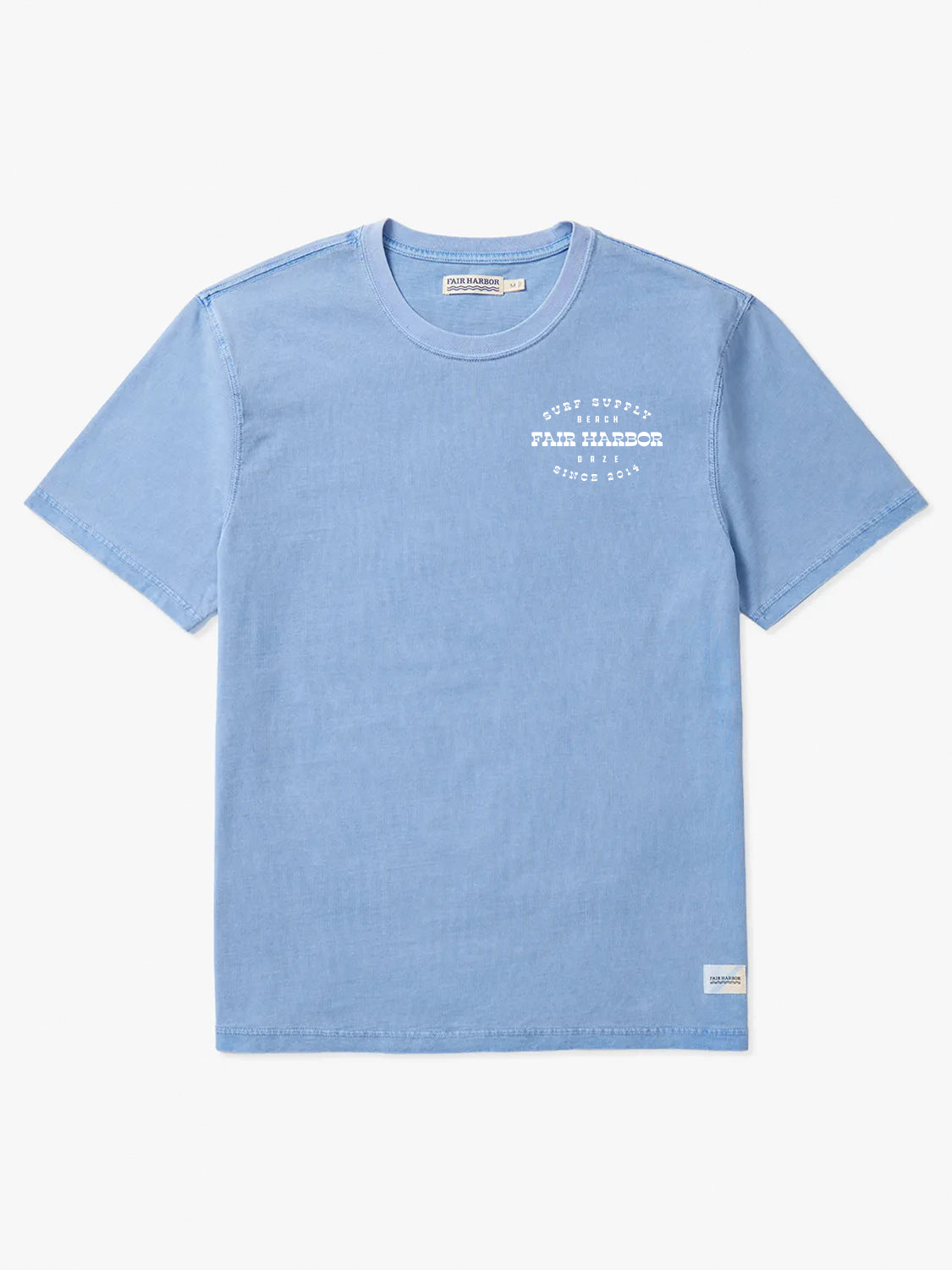 Saltaire Graphic Tee | Light Blue Beach Daze