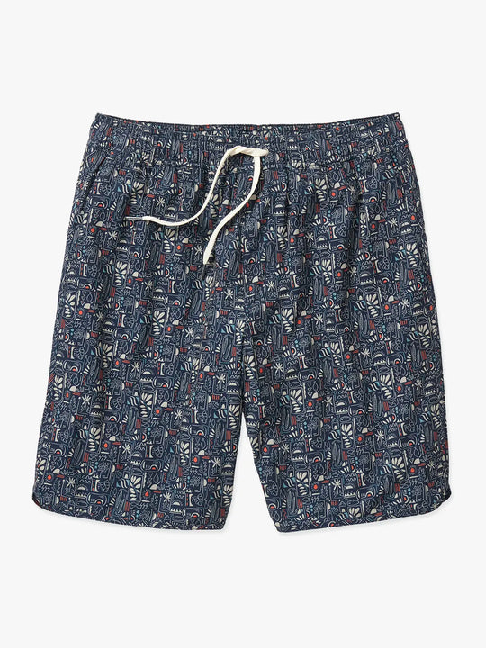 Anchor Short | Black Sketched Summer