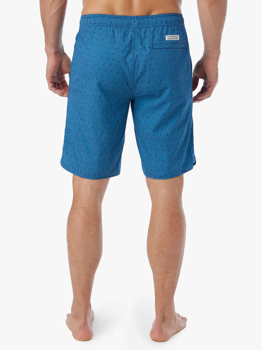 Anchor Short | Electric Blue Geo