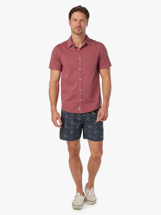 Anchor Short | Black Sketched Summer