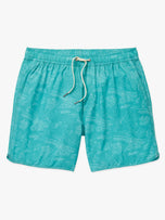 Thumbnail 6 of Anchor Short | Aqua Topographic