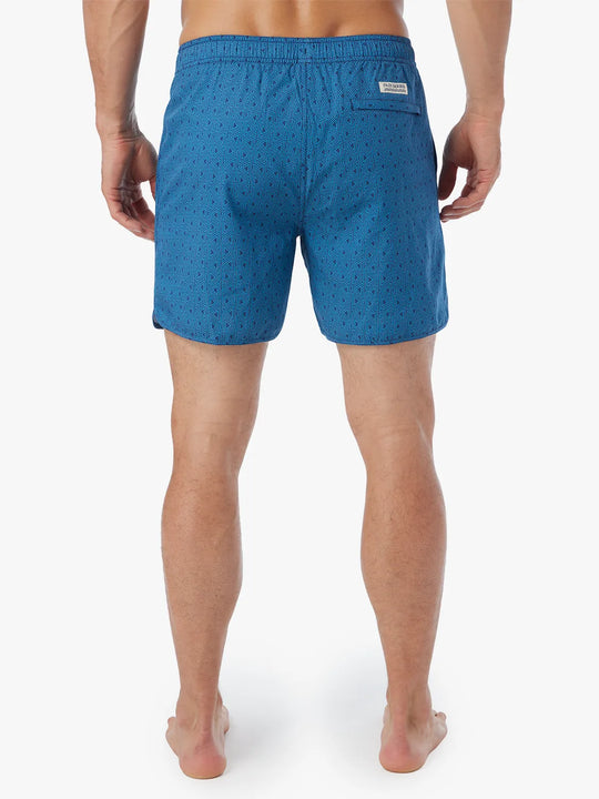 Anchor Short | Electric Blue Geo