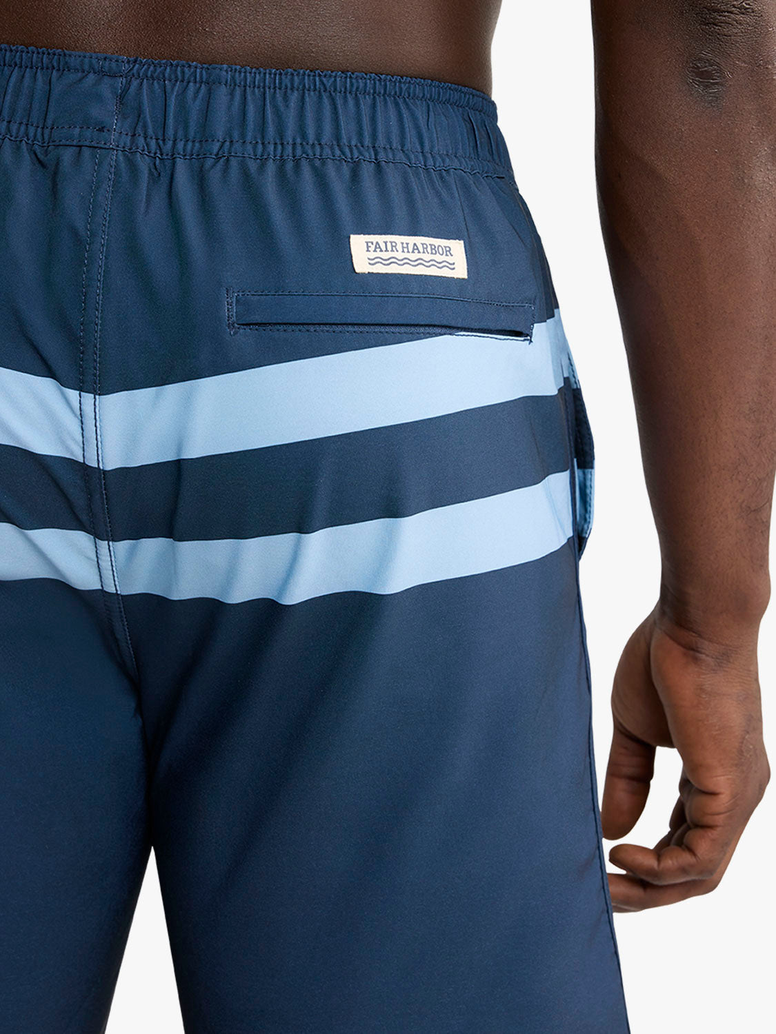 Anchor Trunk | Light Blue Stripe