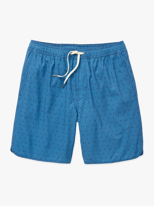 Anchor Short | Electric Blue Geo