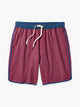 Anchor Trunk | Nautical Red Wavy Geo