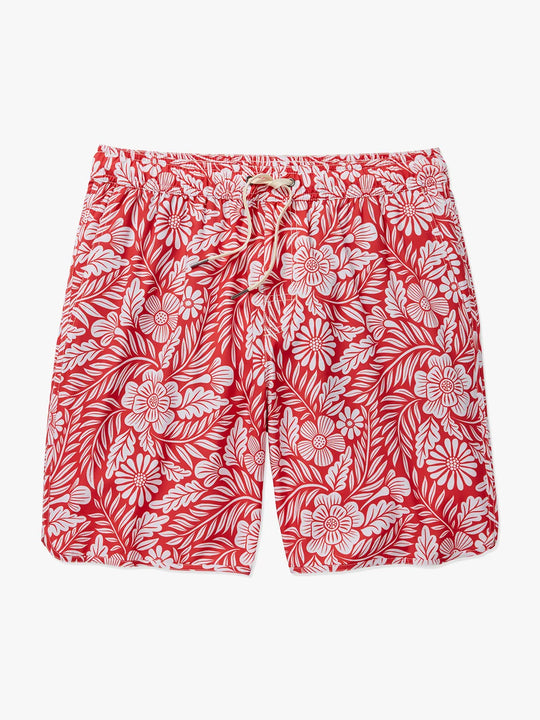 The Anchor | Red Hawaiian Floral