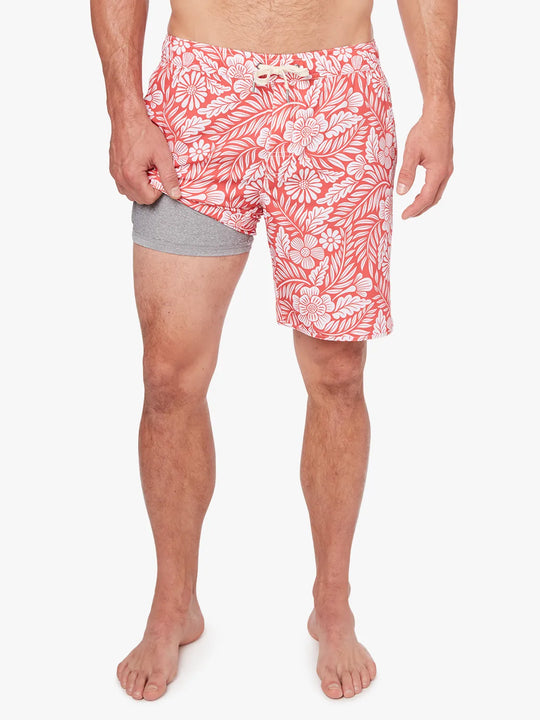 The Anchor | Red Hawaiian Floral