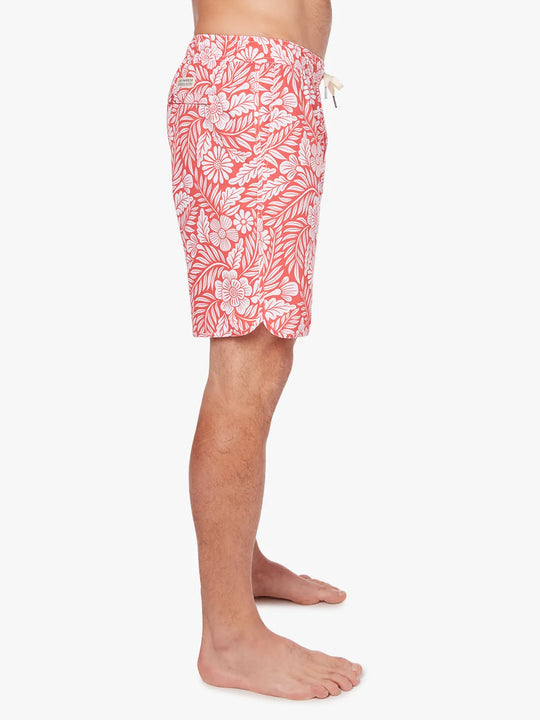 The Anchor | Red Hawaiian Floral