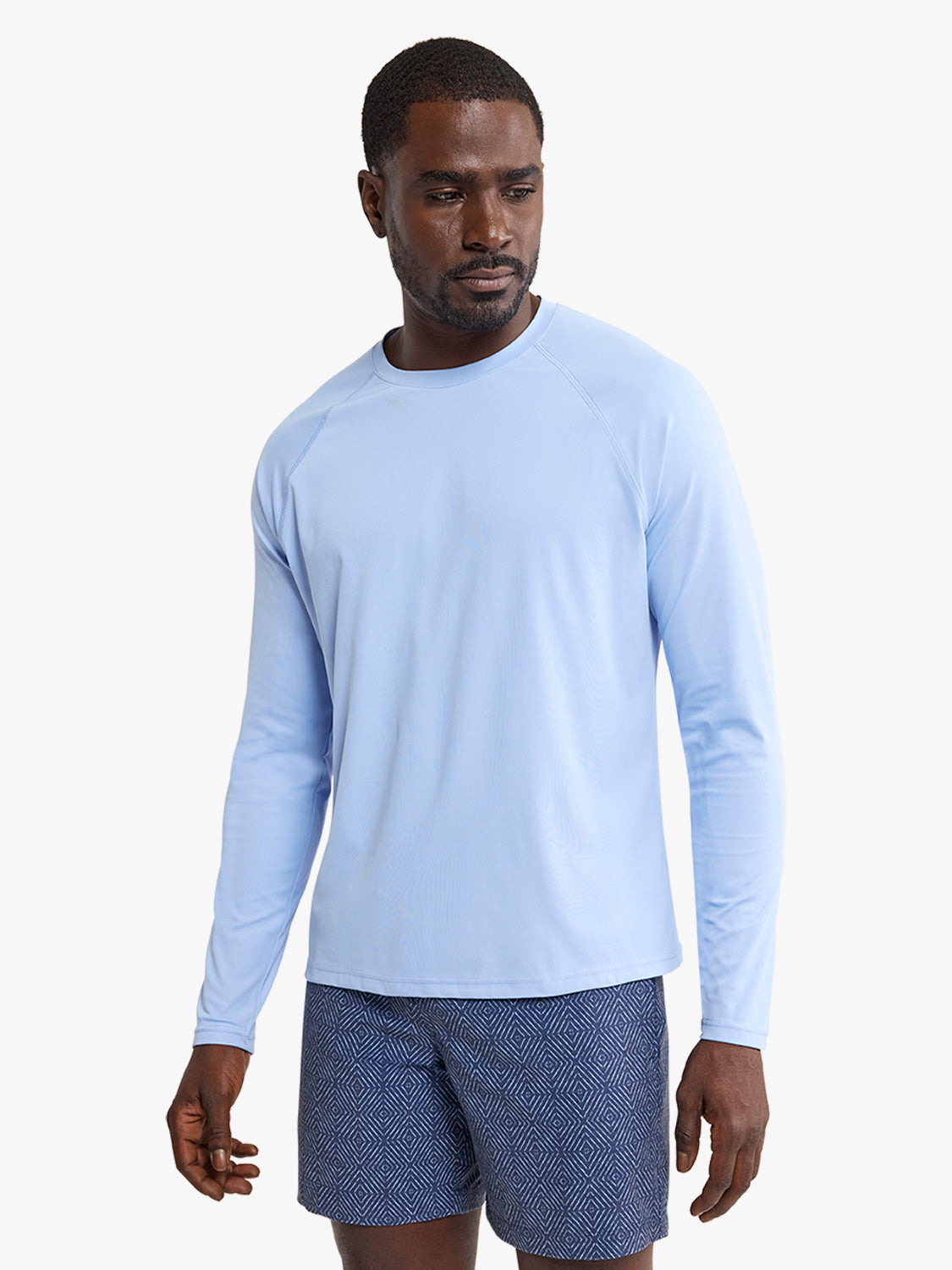 Anchor Rashguard | Light Blue