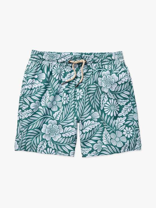 Kids Bayberry Trunk | Green Floral