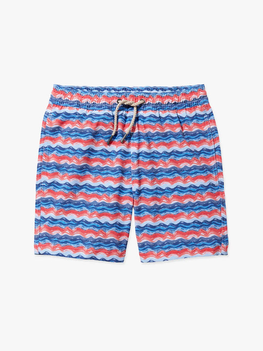 Kids Bayberry Trunk | Wave Blue Bright Waves