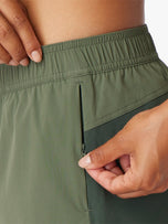 Thumbnail 5 of Atlantique Short | Thyme Colorblock