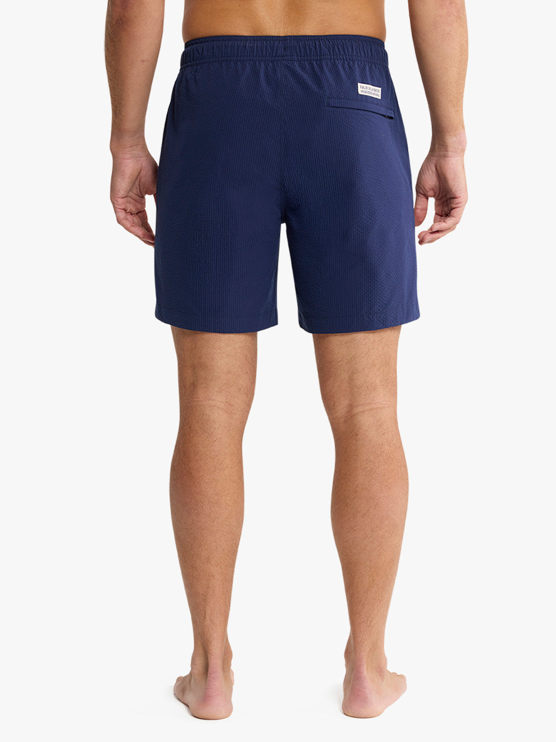 Bayberry Trunk | Navy Seersucker