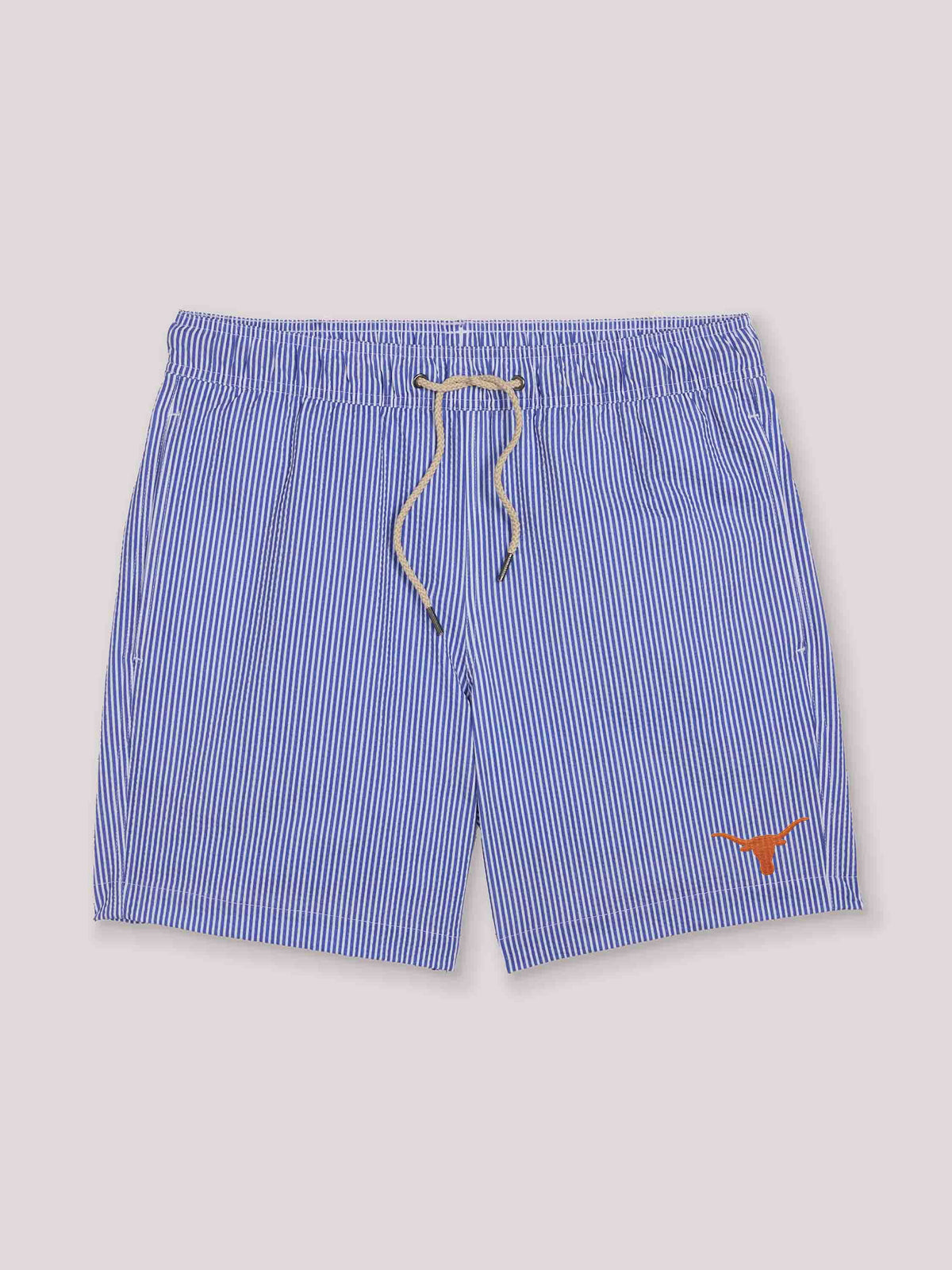 University of Texas Bayberry Trunk | Light Blue Seersucker