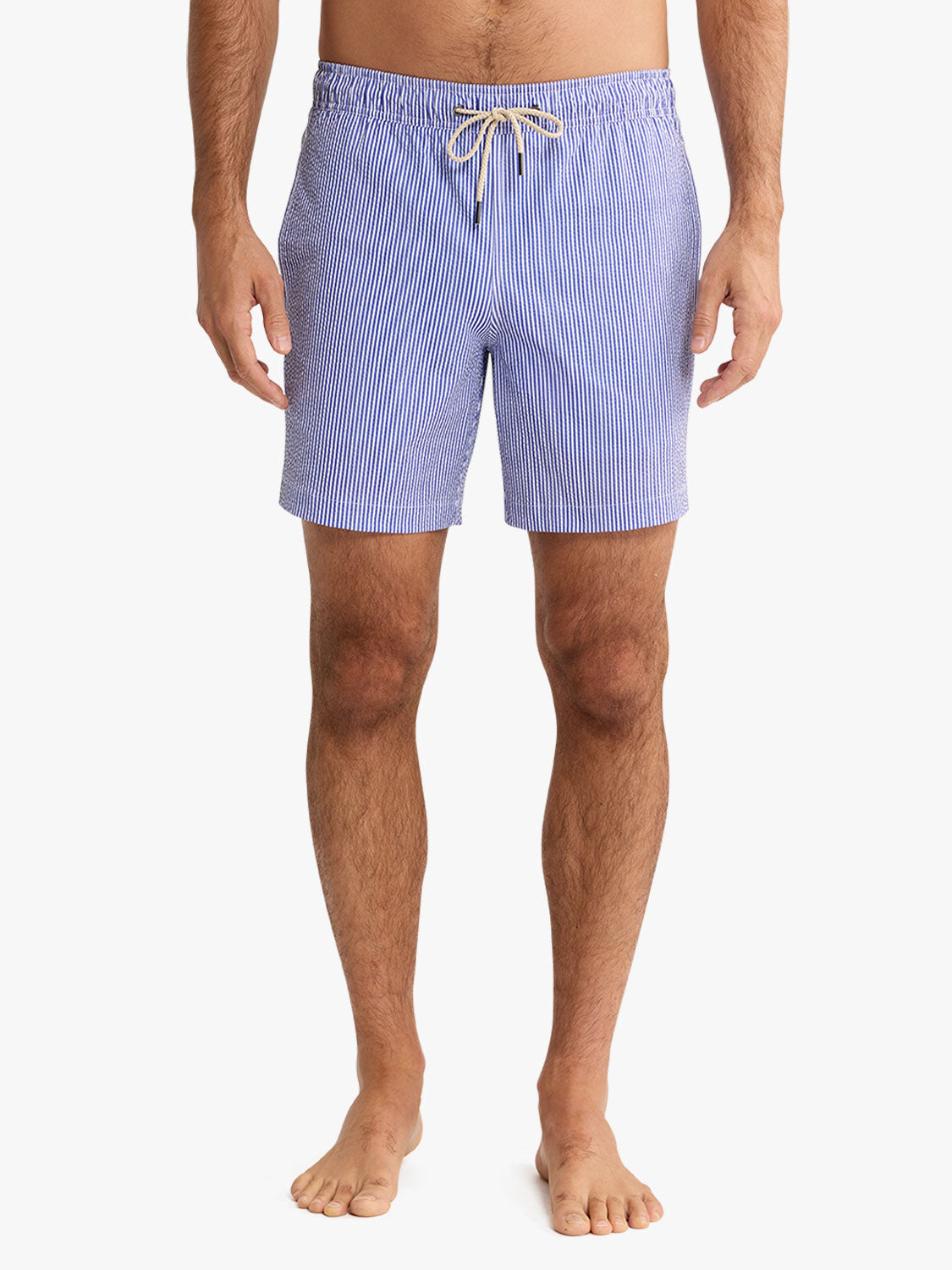 Bayberry Trunk | Light Blue Seersucker