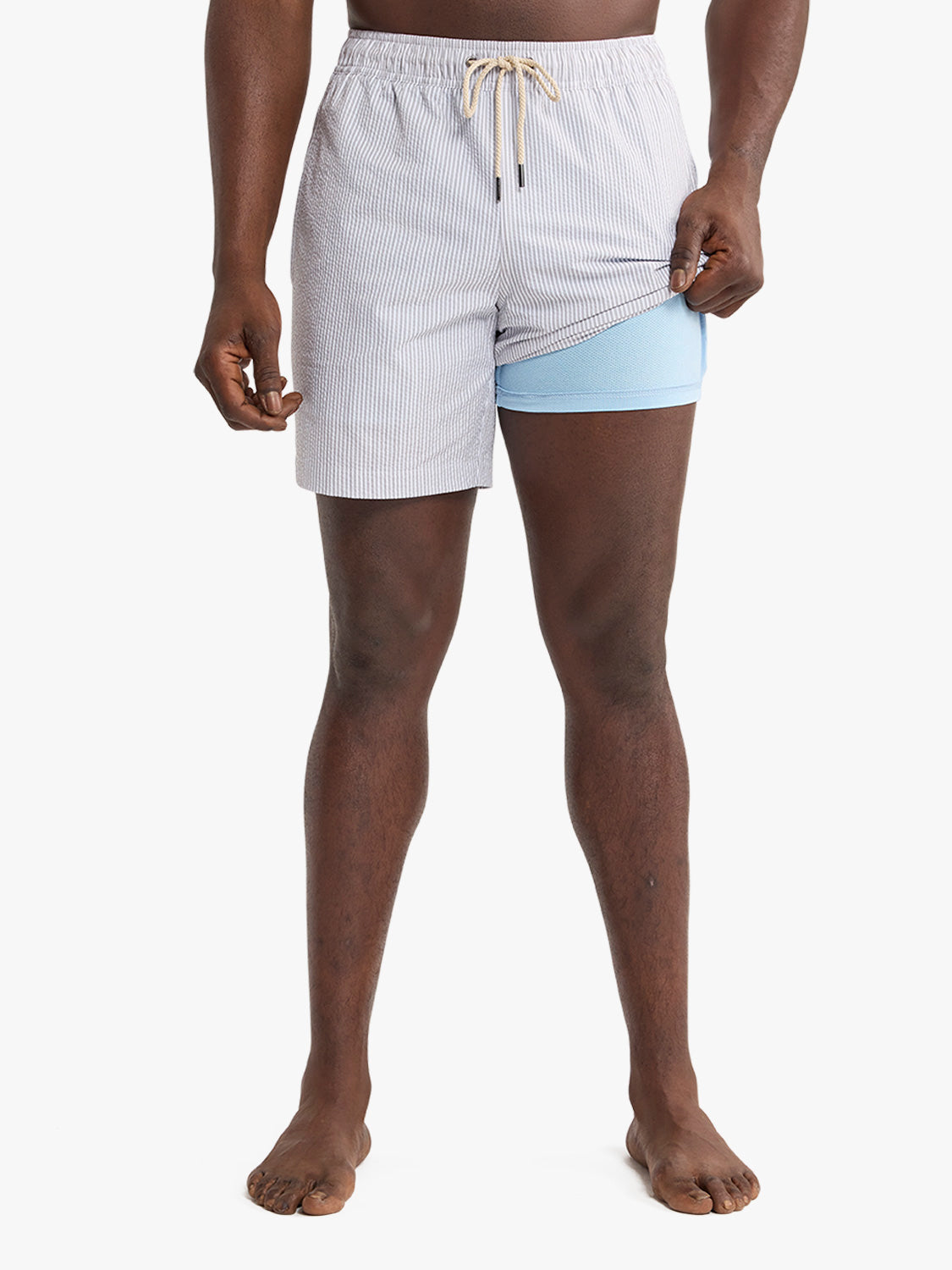 Bayberry Trunk | Grey Seersucker