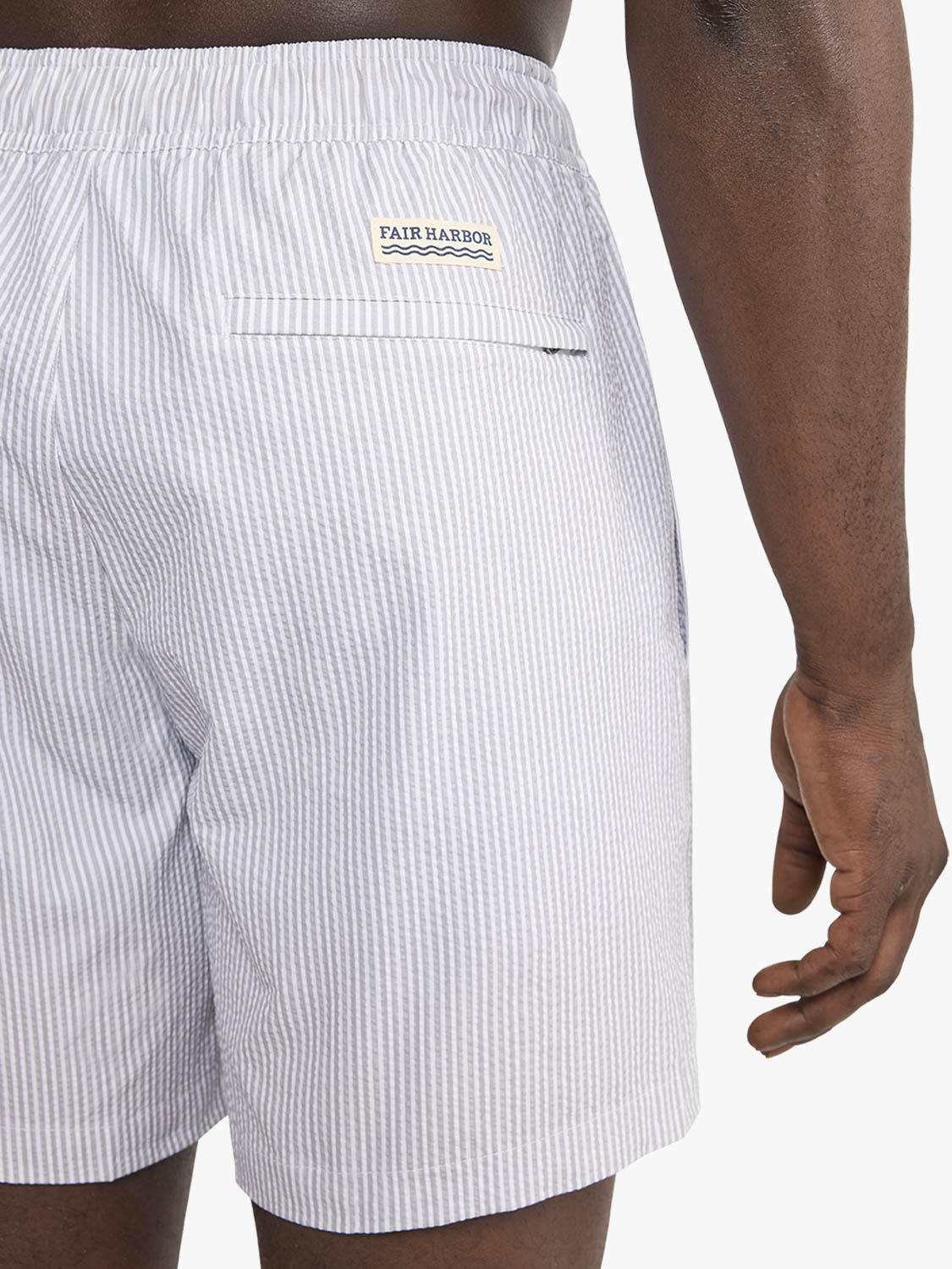 Bayberry Trunk | Grey Seersucker