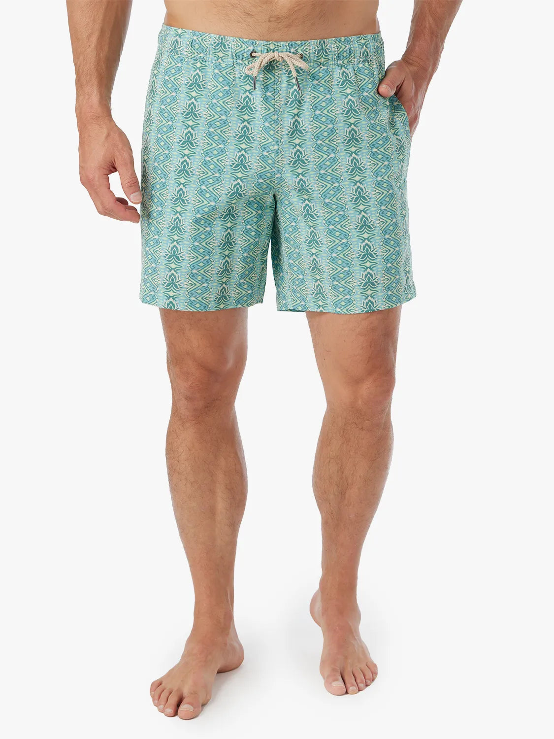 Bayberry Trunk | Teal White Lotus