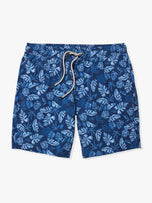 Thumbnail 7 of The Bayberry Trunk | Navy Tropical Leaf