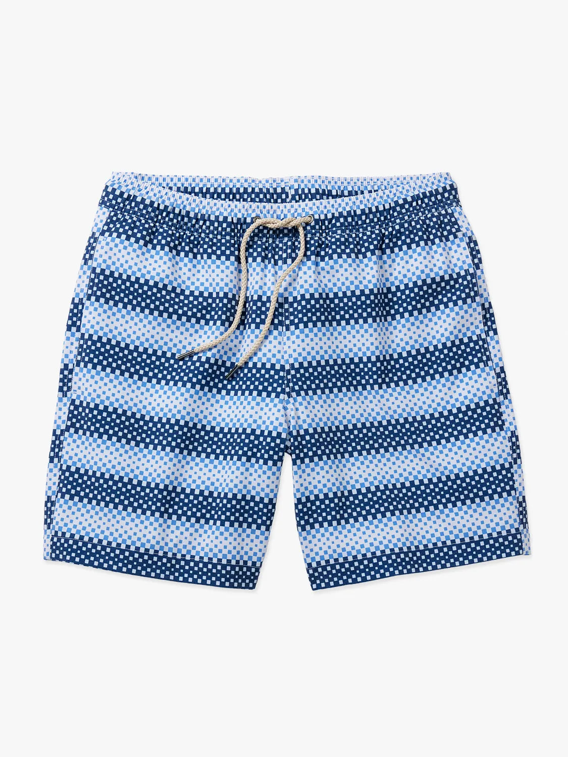 Bayberry Trunk | Blue Ombre Stripe