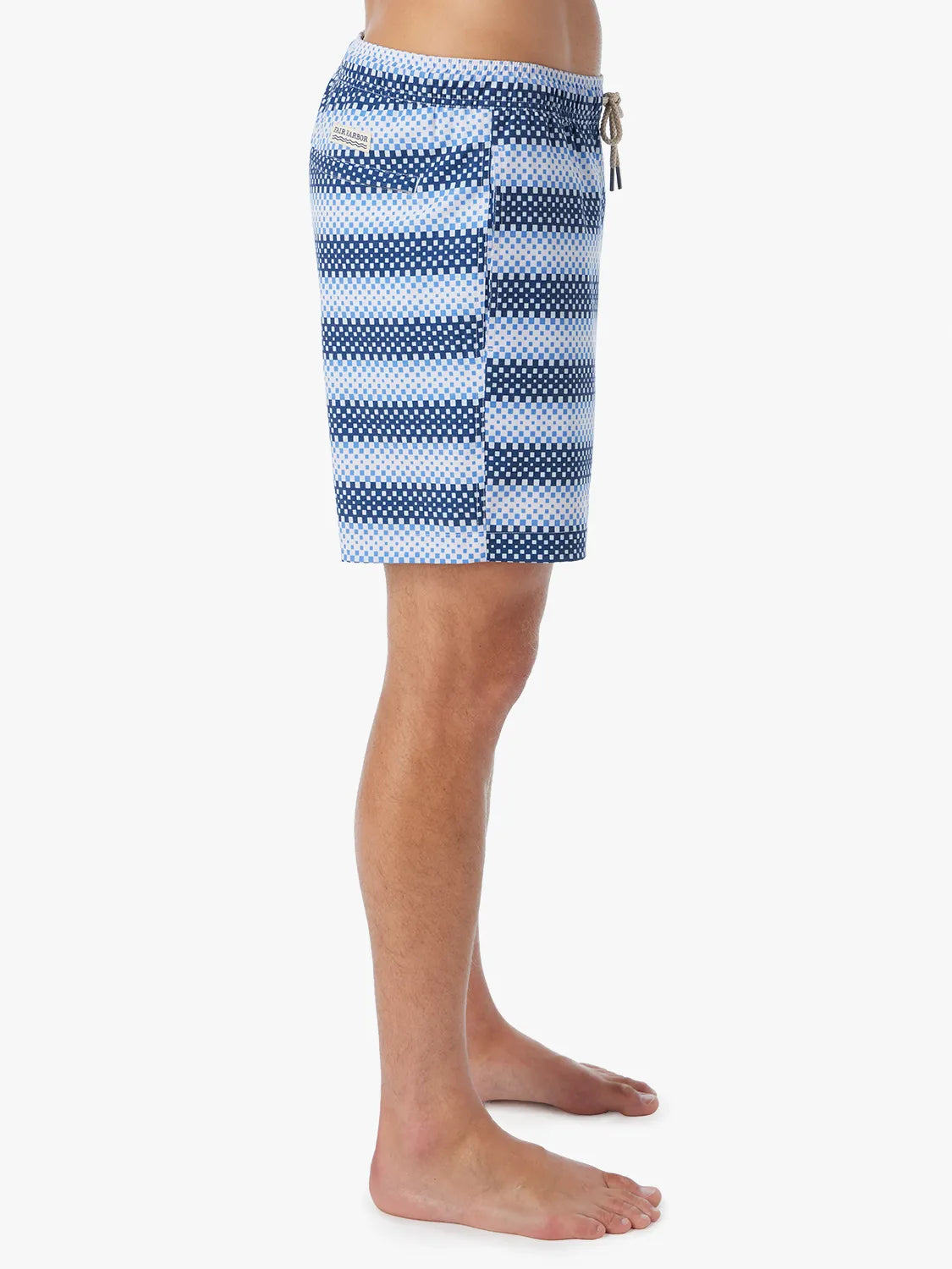 Bayberry Trunk | Blue Ombre Stripe