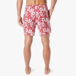 Thumbnail 5 of nautical-red-stamped-hibiscus-bayberry-trunk
