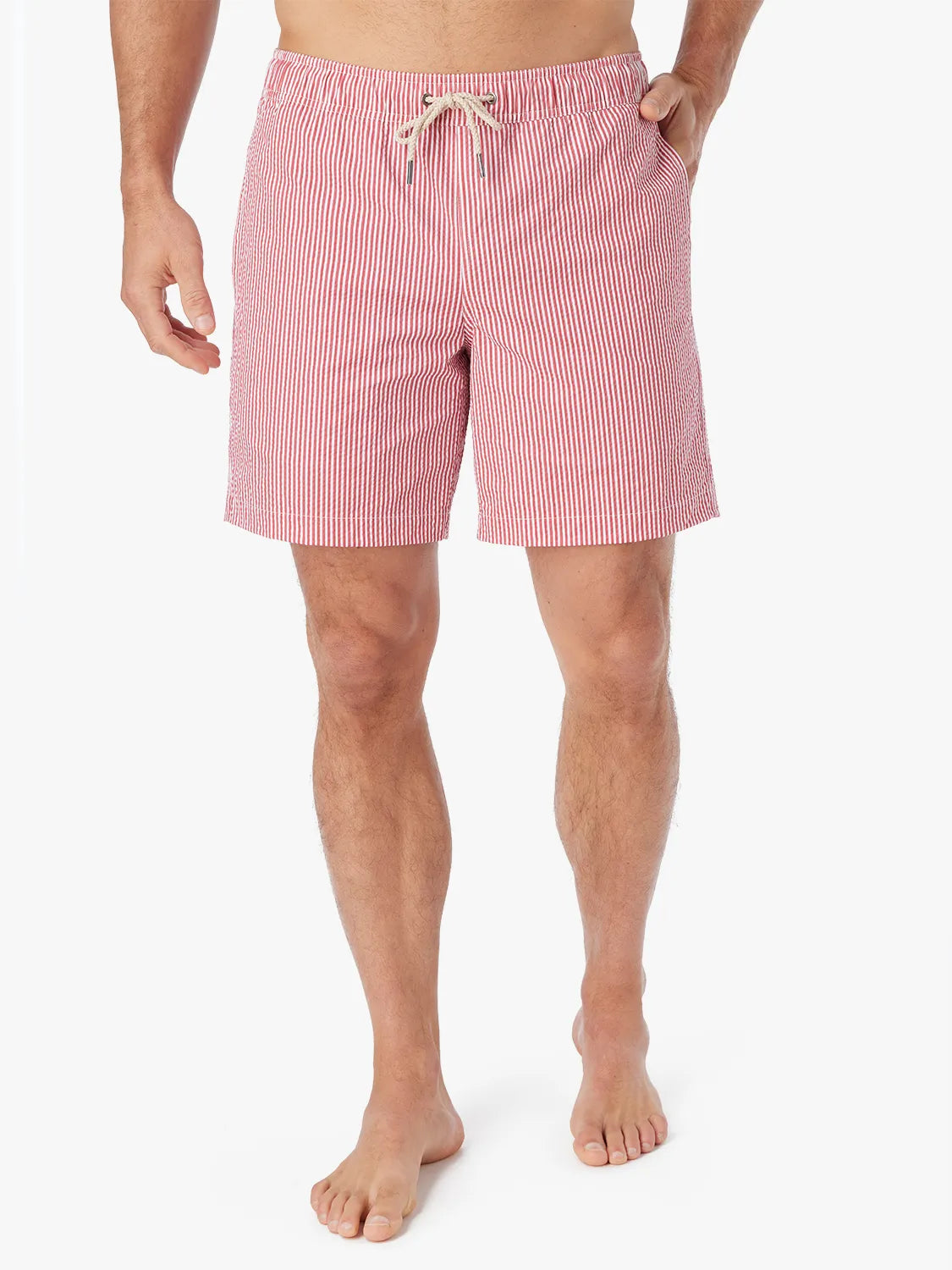 Bayberry Trunk | Red Seersucker