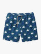 Bayberry Trunk | Navy White Lotus