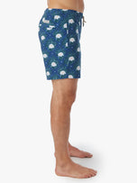 Thumbnail 4 of Bayberry Trunk | Navy White Lotus