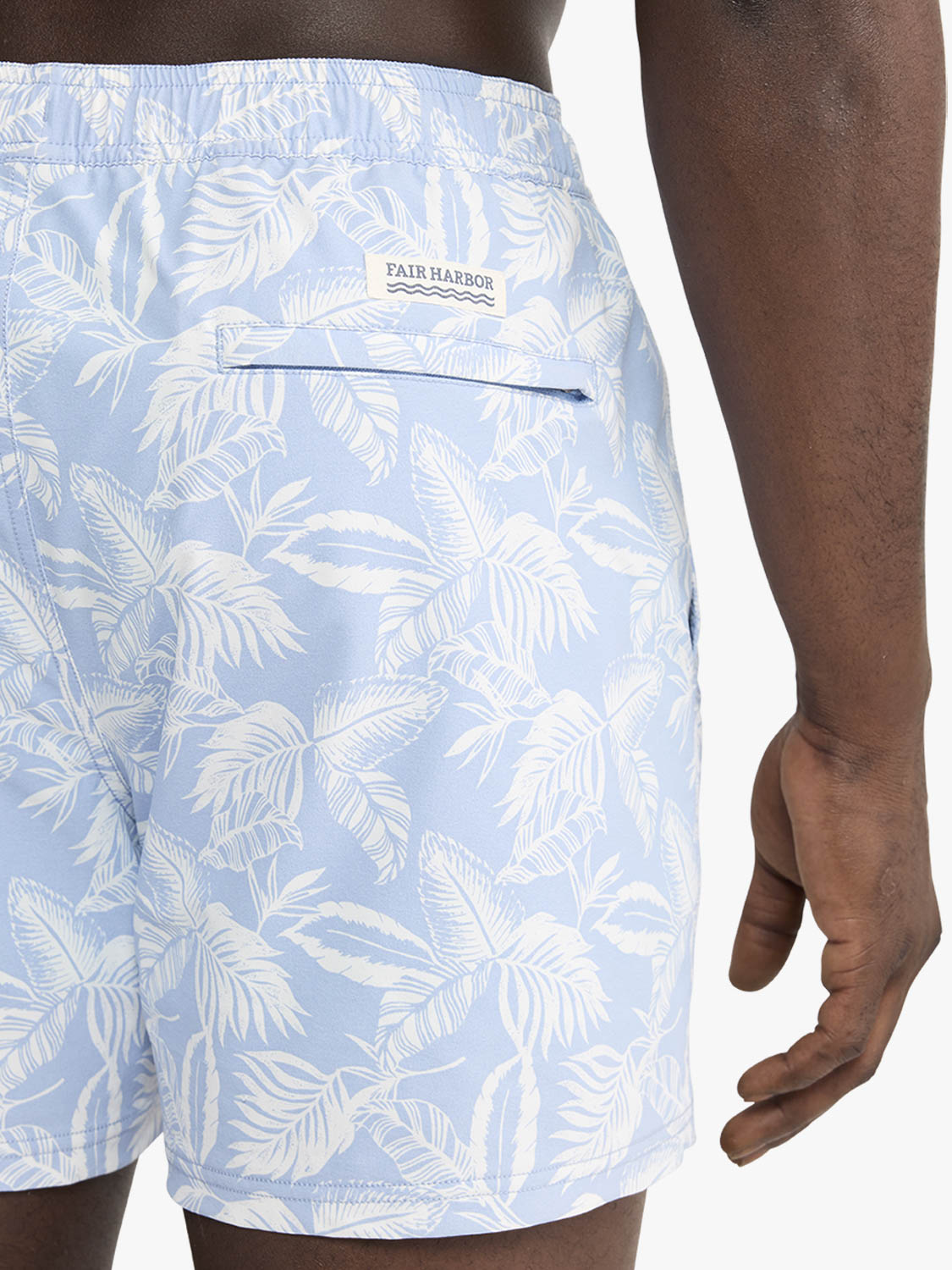 Bungalow Trunk | Sky Blue Leaves