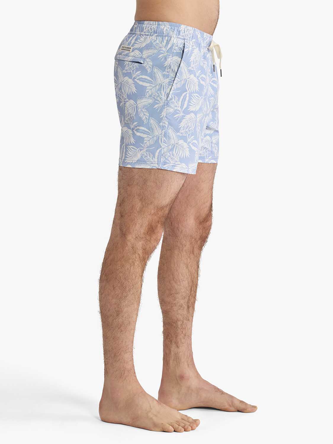 Bungalow Trunk | Sky Blue Leaves