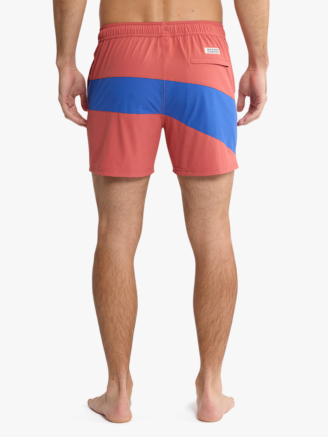 Bungalow Trunk | Nautical Red Colorblock