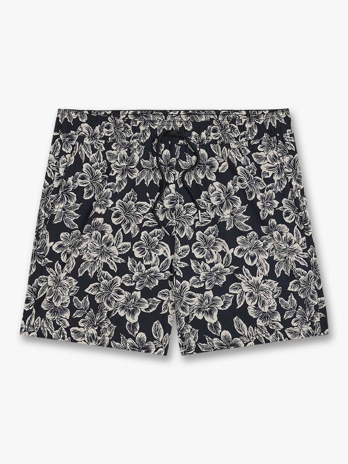 Bungalow Trunk | Black Hibiscus