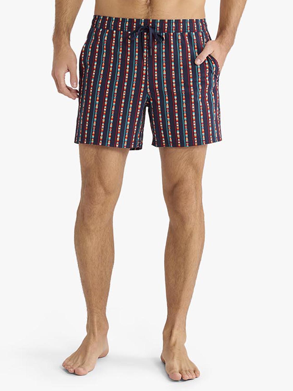 Bungalow Trunk | Navy Sailing Stripe