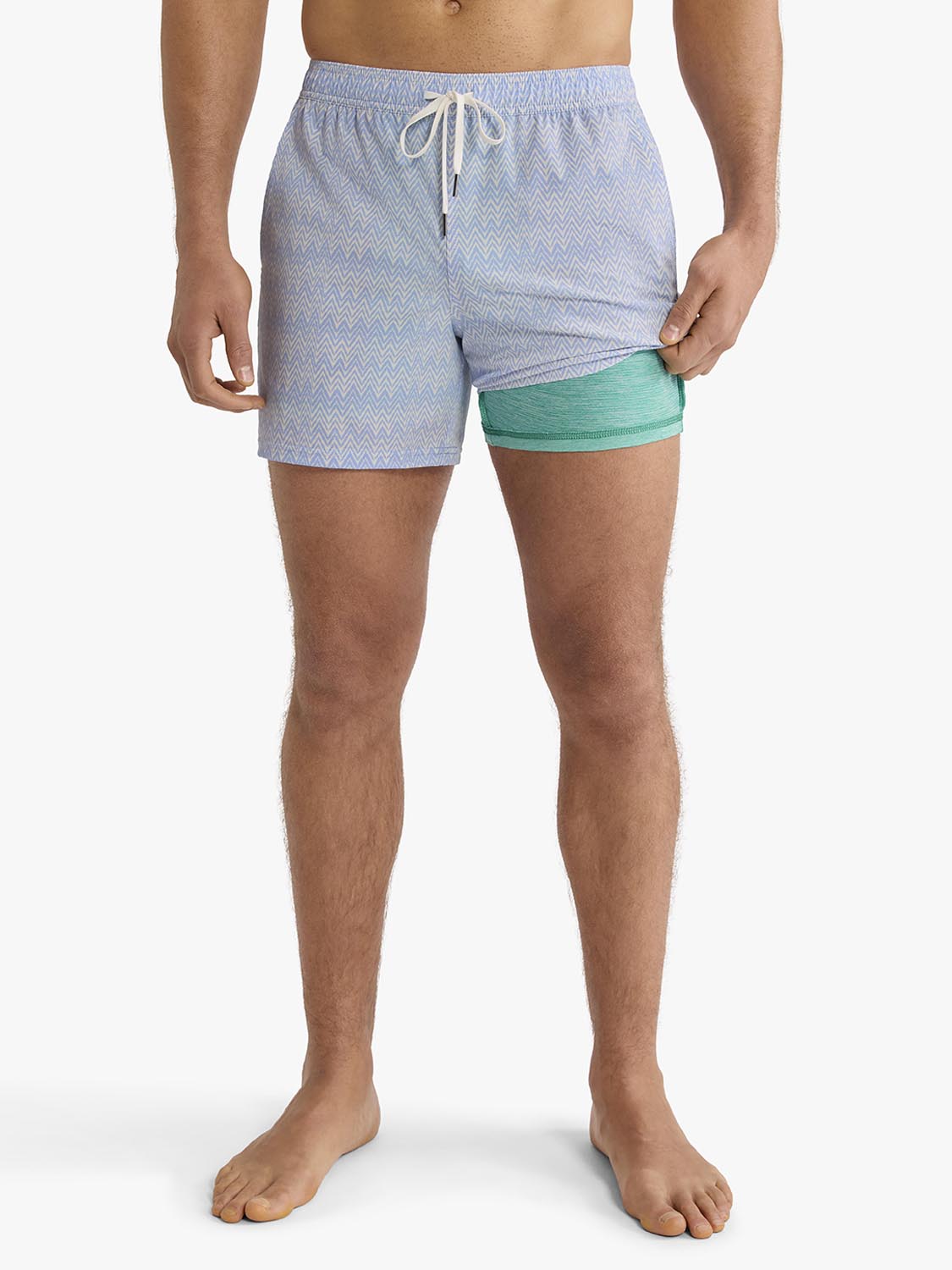 Bungalow Trunk | Light Blue Texture