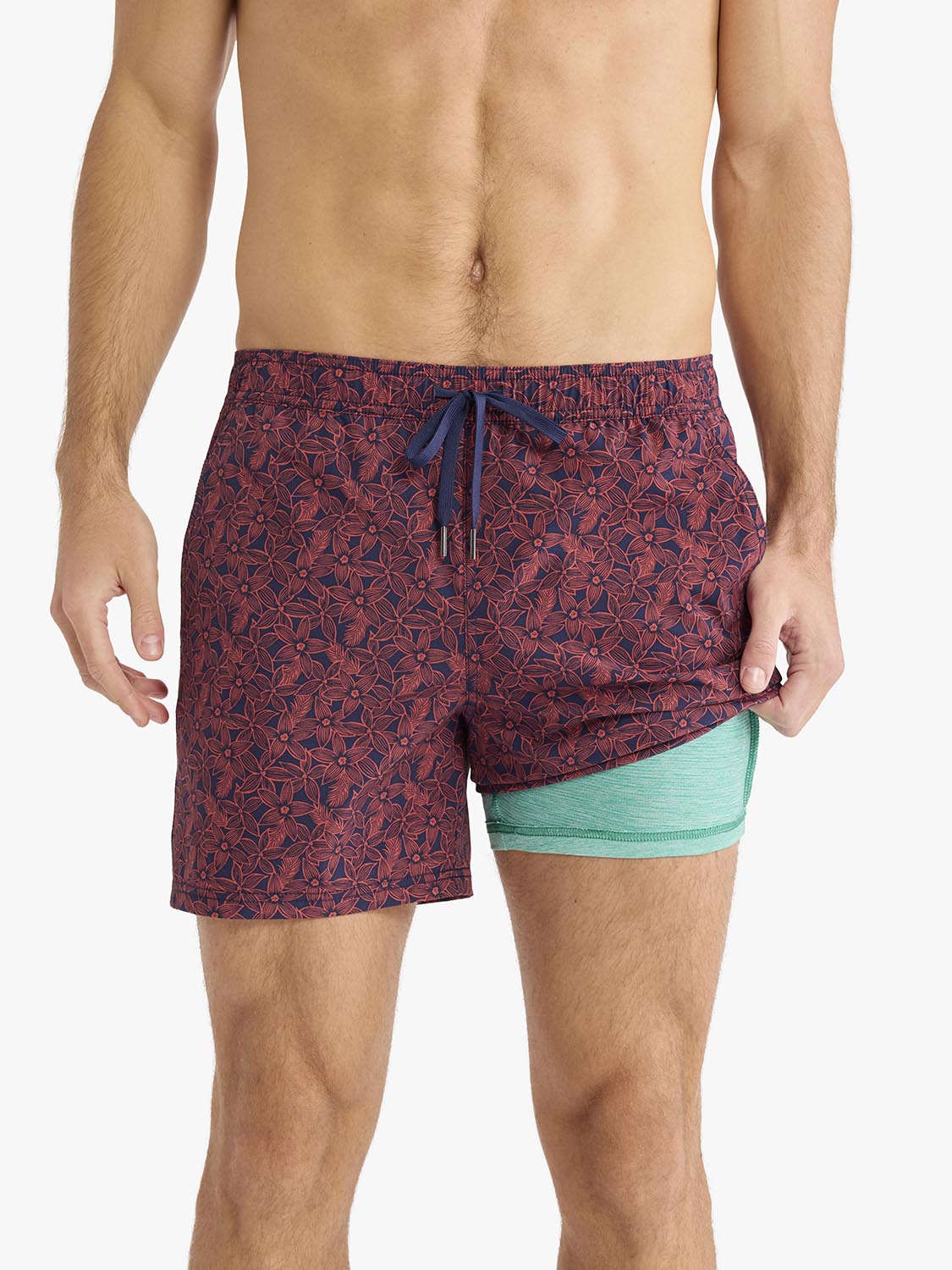 Bungalow Trunk | Navy Heritage Floral