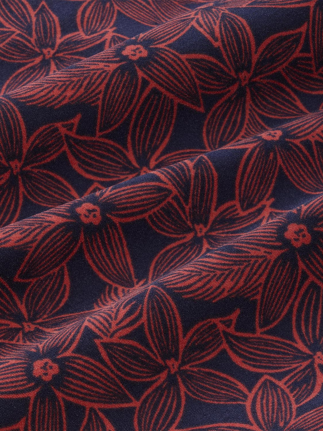Bungalow Trunk | Navy Heritage Floral