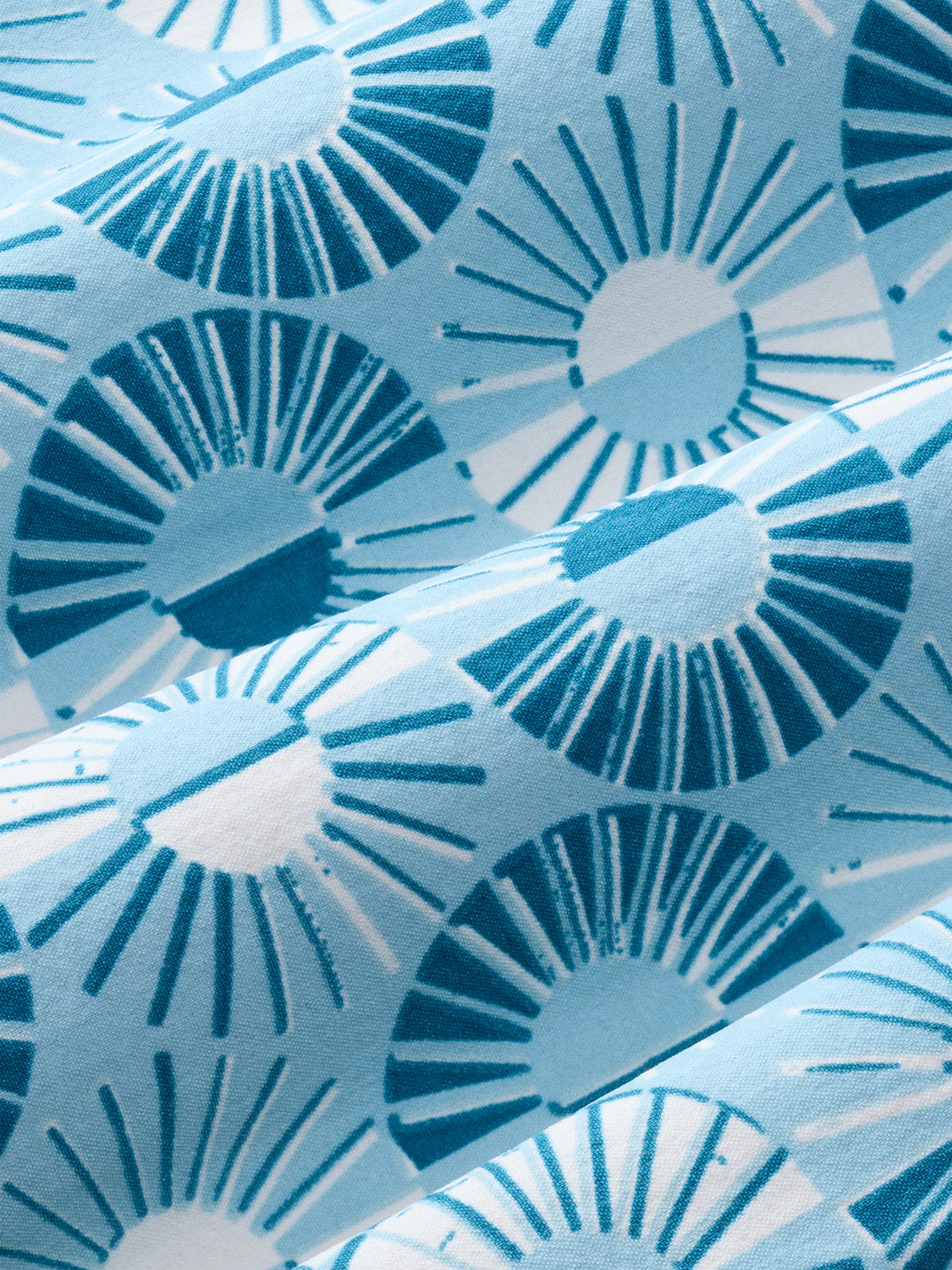 Bungalow Trunk | Bay Blue Sunburst