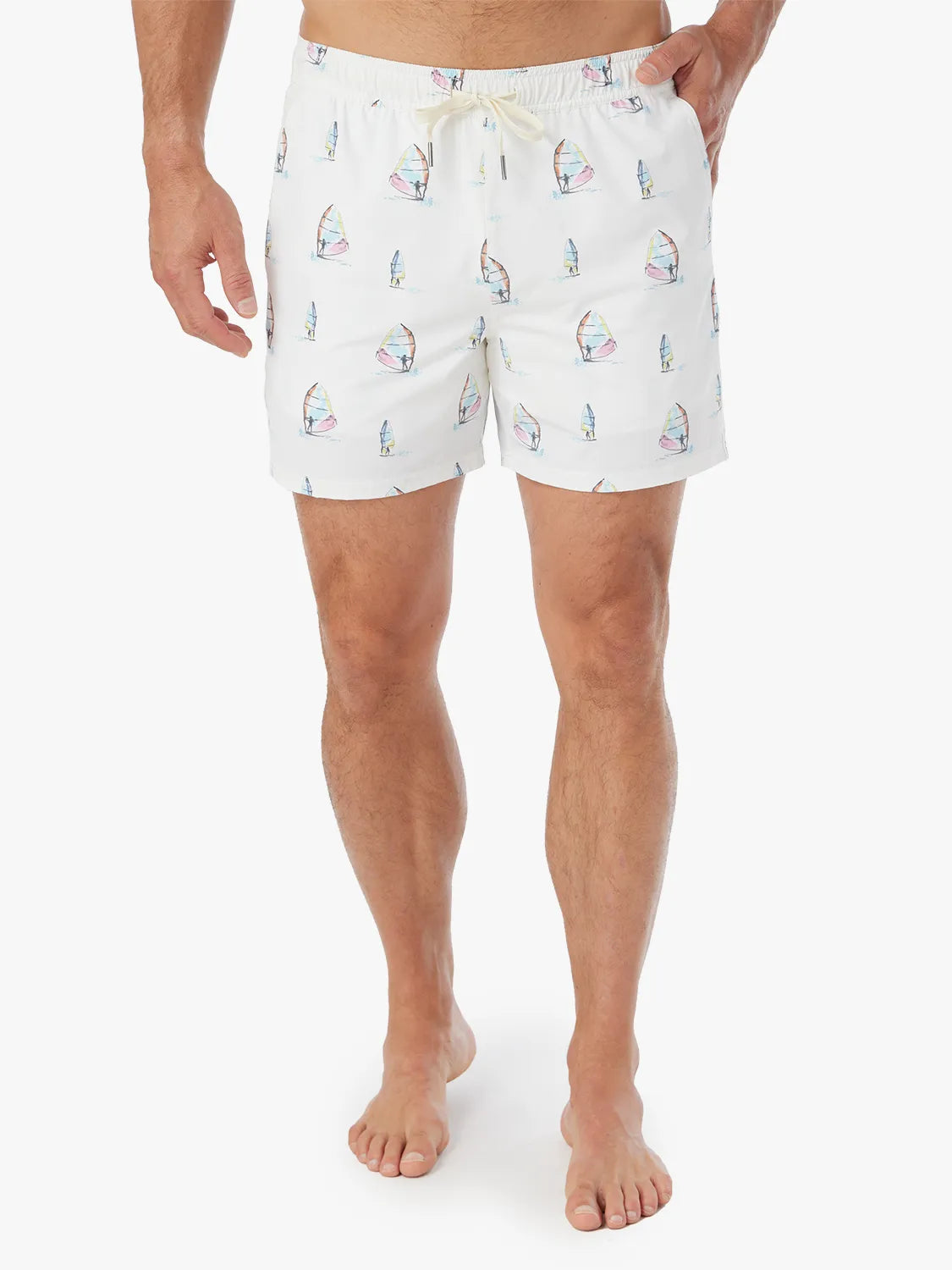 Bungalow Trunk | White Windsurfer