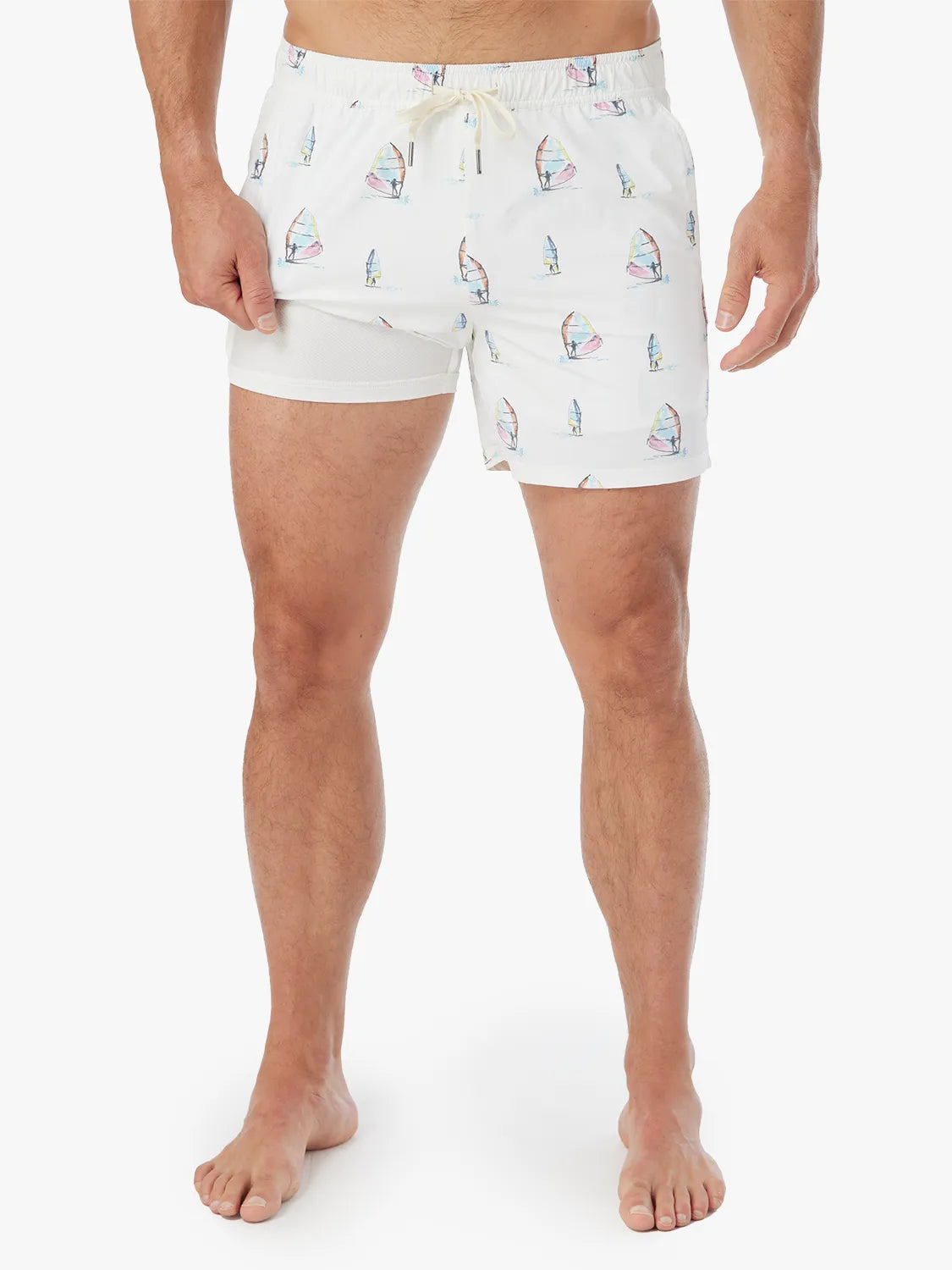 Bungalow Trunk | White Windsurfer